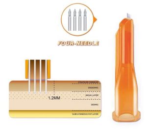 4 Needle Mesotherapy Tip
