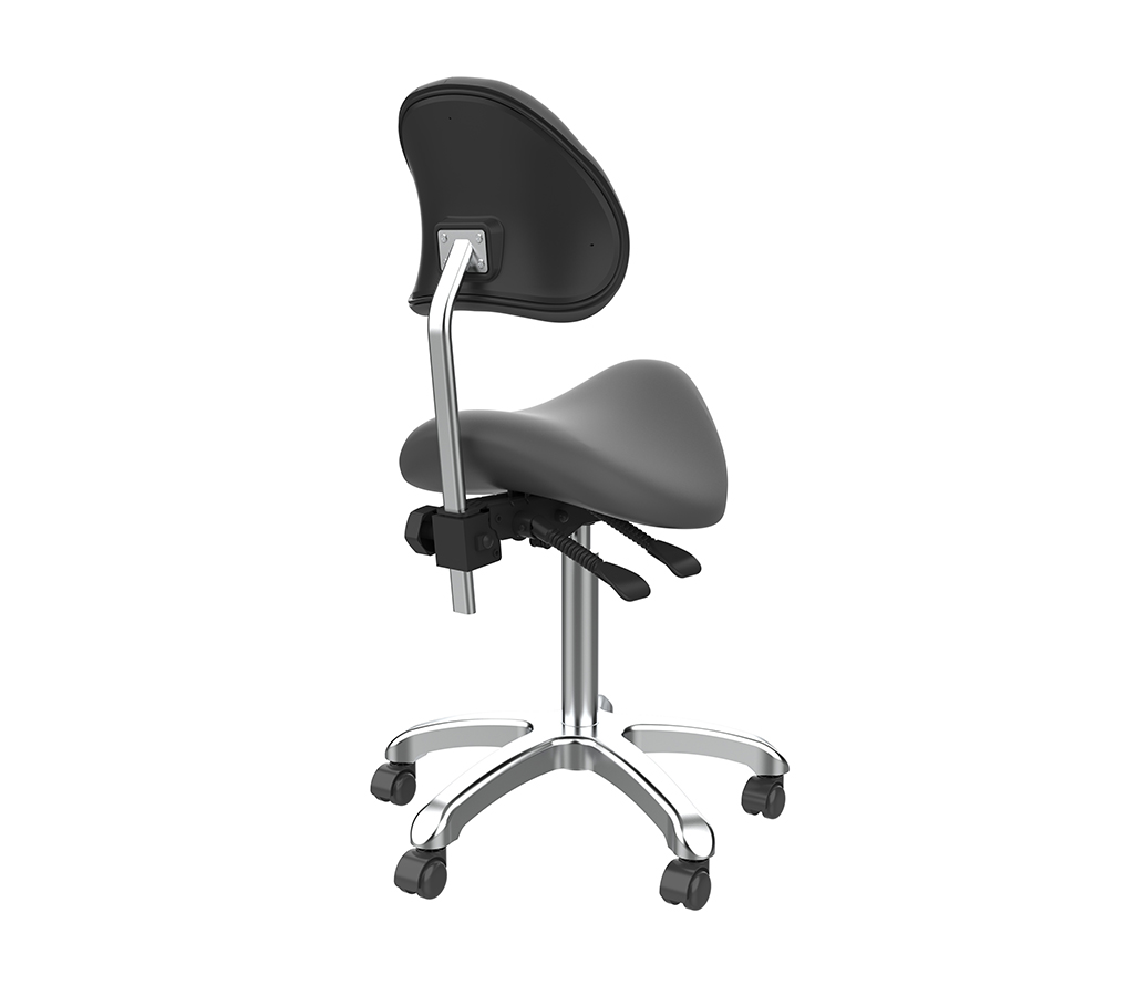 Silverfox 1025A Ergonomic Beautician Stool - Image 8