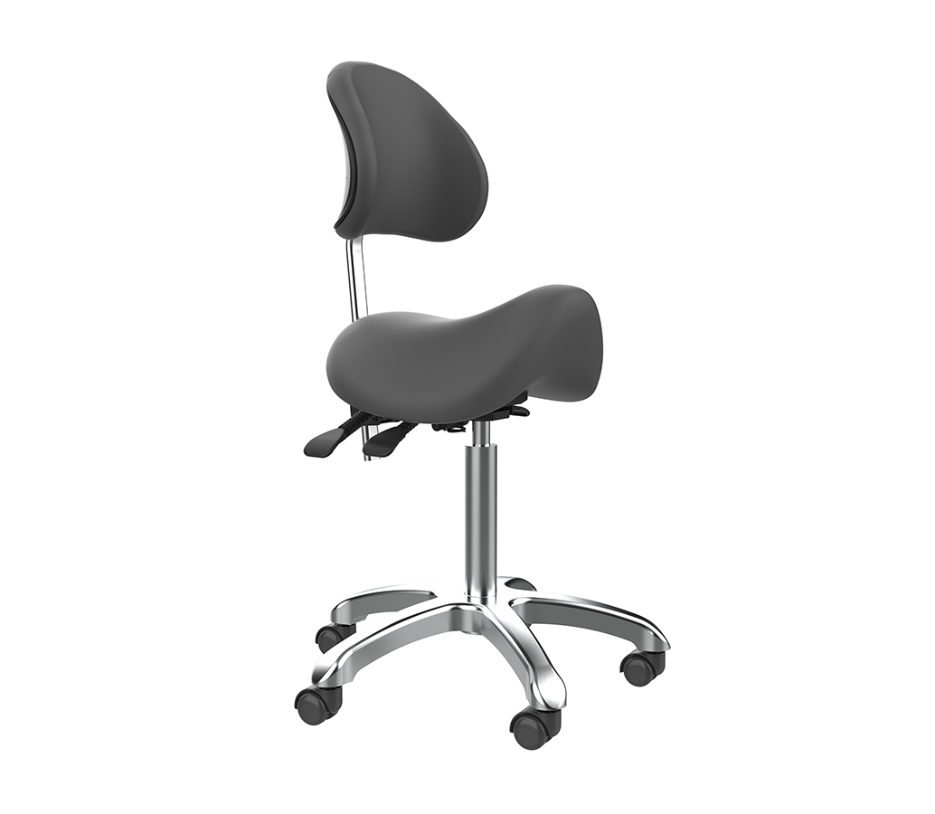 Silverfox 1025A Ergonomic Beautician Stool - Image 4