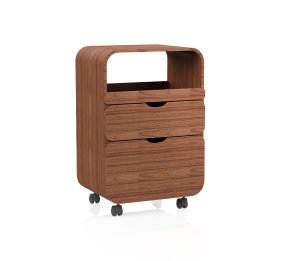 Silverfox 1064 Wood Cabinet Beauty Trolley