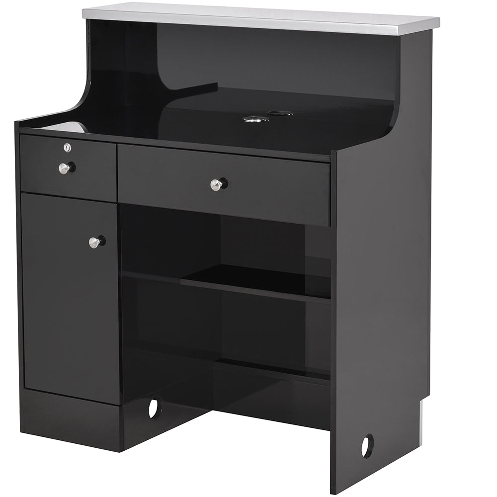 Janus Deluxe - LED Modern Reception Desk - Image 13
