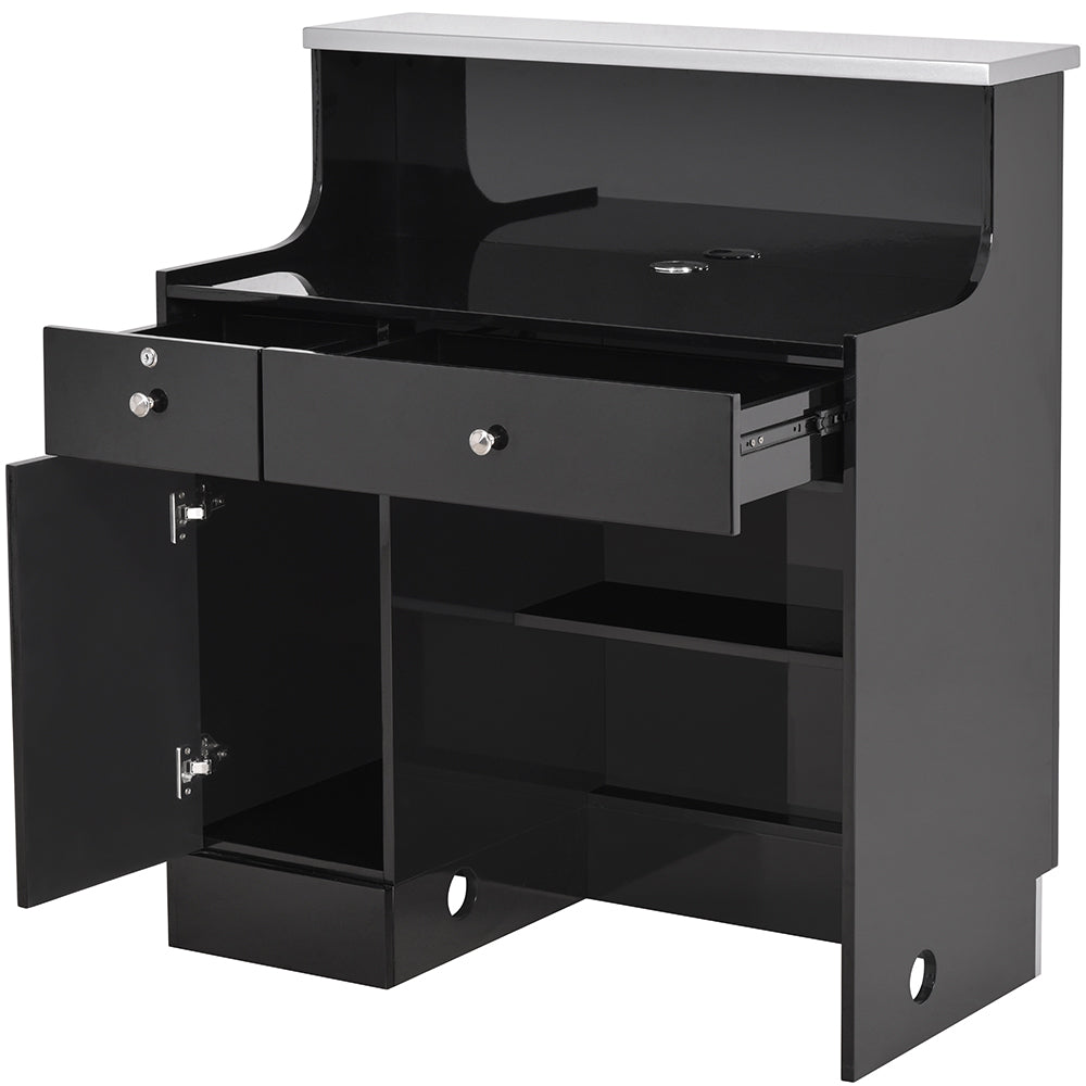 Janus Deluxe - LED Modern Reception Desk - Image 14