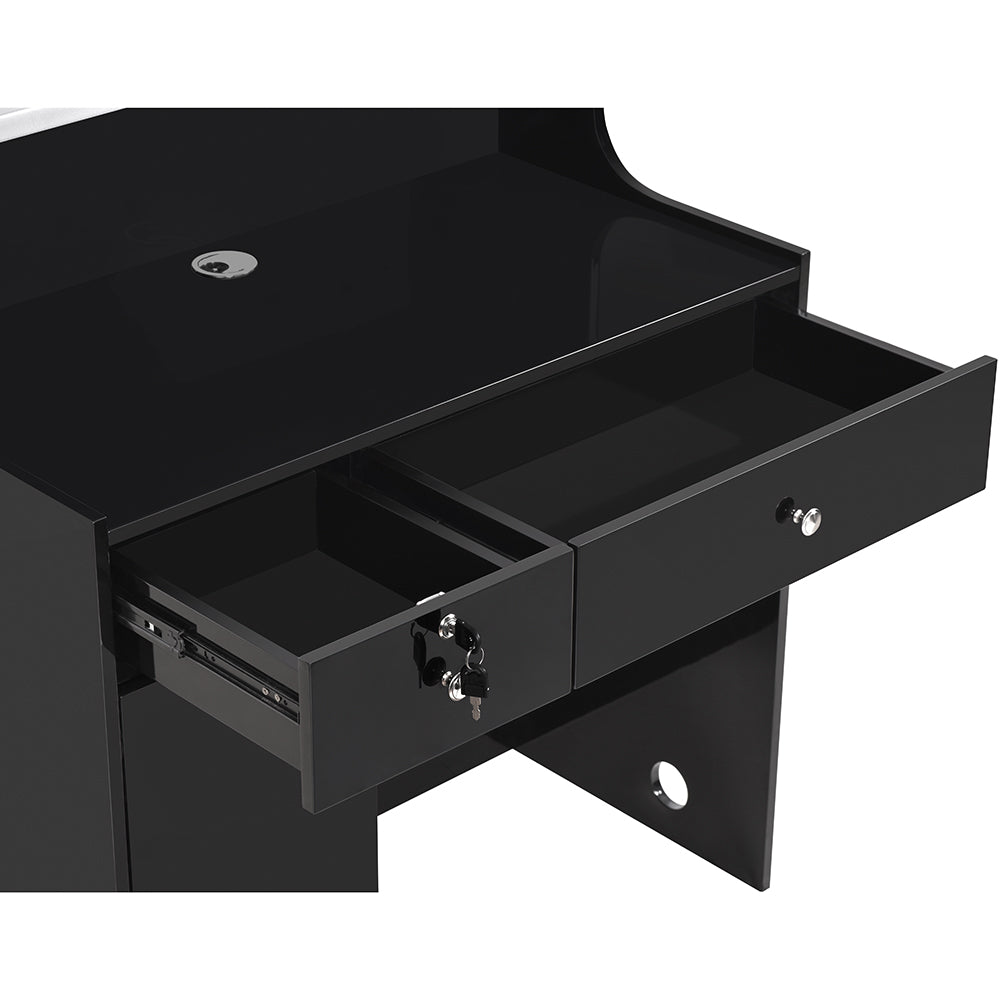 Janus Deluxe - LED Modern Reception Desk - Image 15