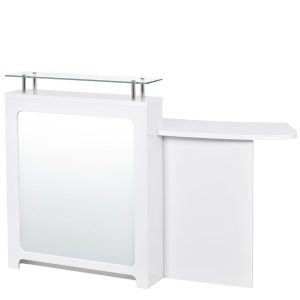 Gattino Modern Reception Desk ADA approved with LED Lighting
