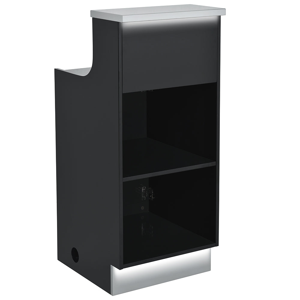 Janus LED Lighted Retail Display Salon Reception Counter