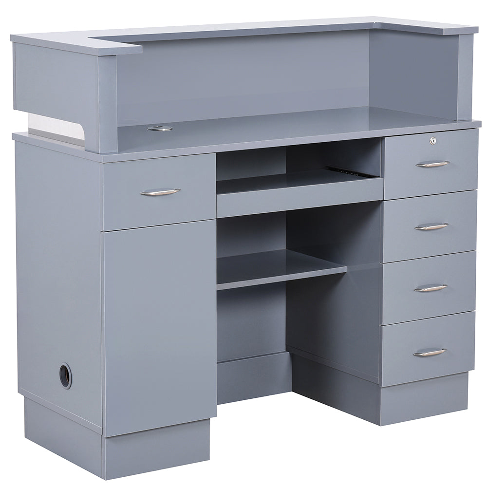 Langara LED Modern Reception Desk - Image 25
