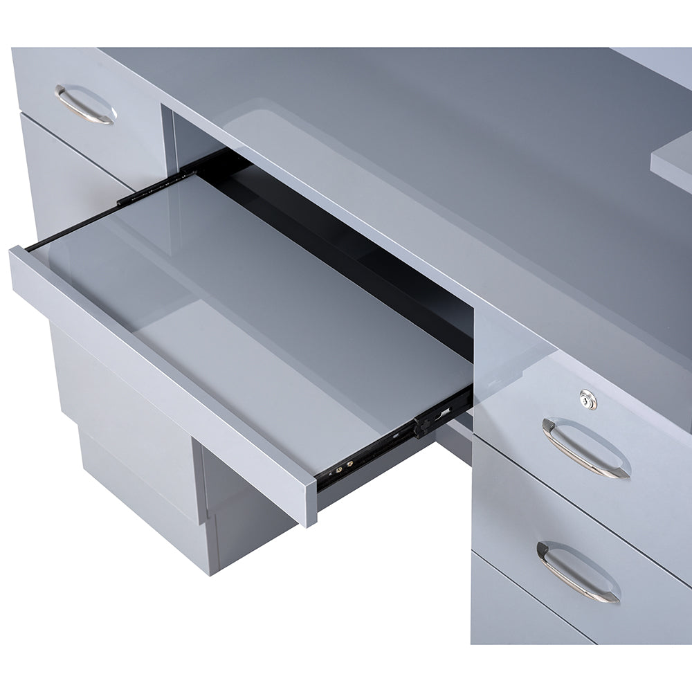 Langara LED Modern Reception Desk - Image 27