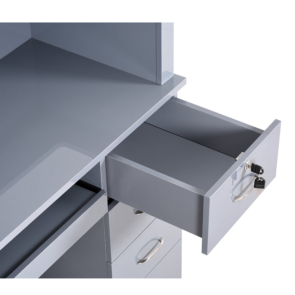 Langara LED Modern Reception Desk - Image 28