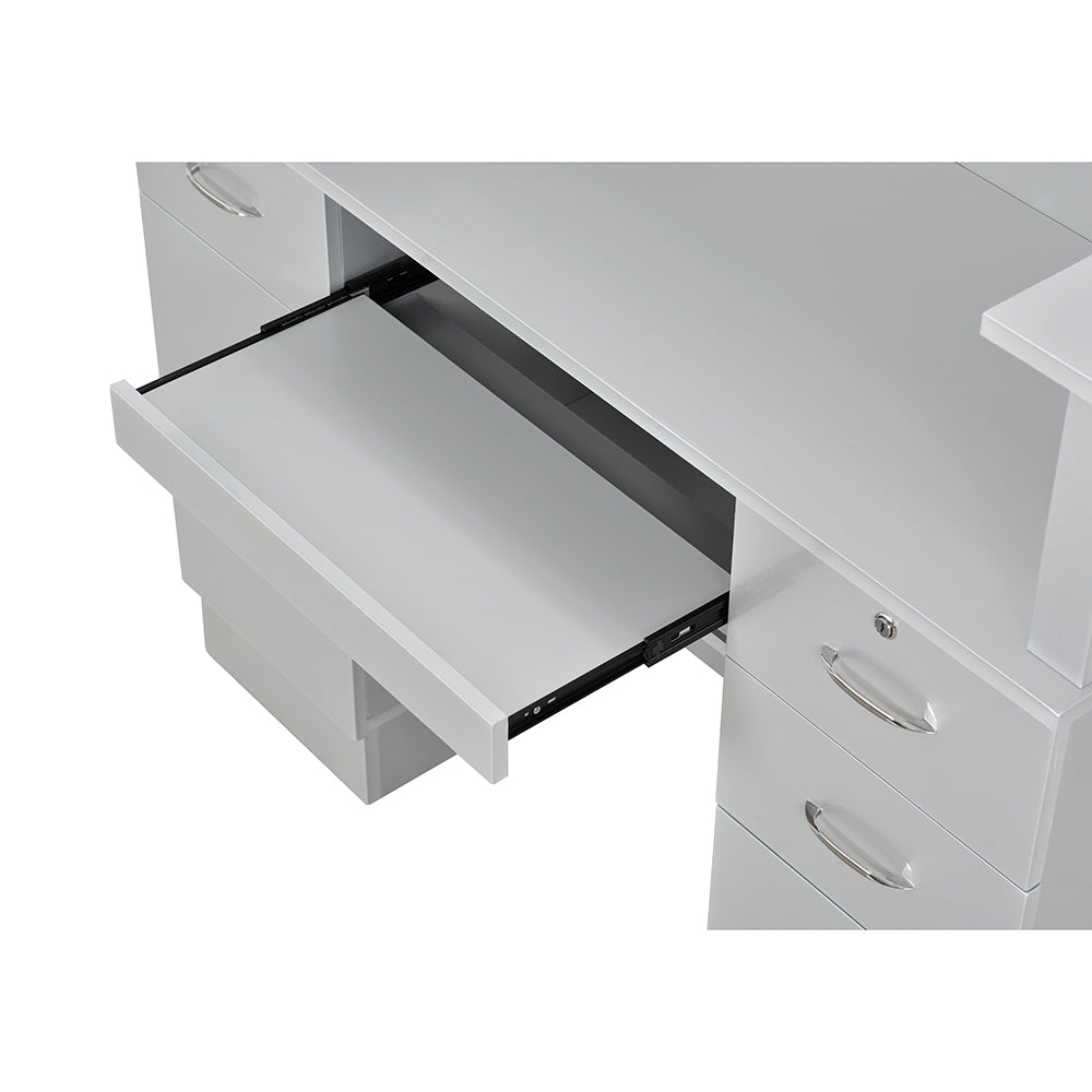 Langara LED Modern Reception Desk - Image 19