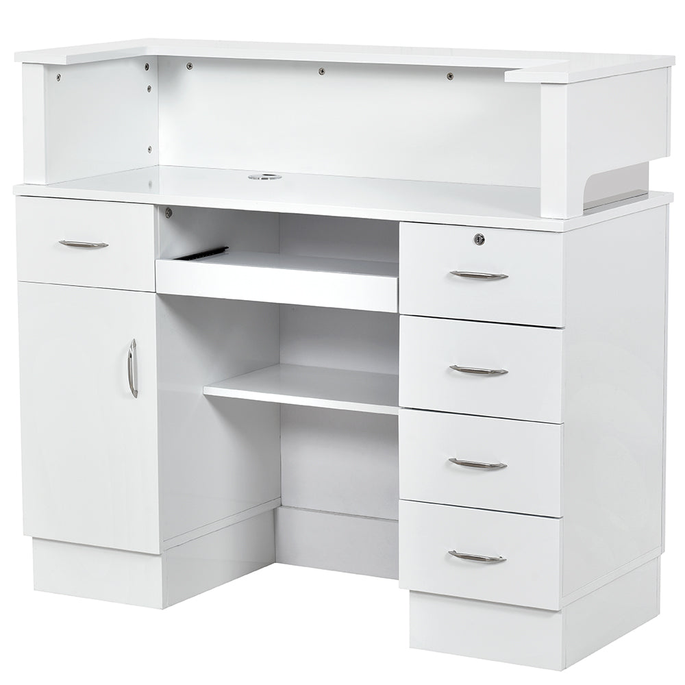 Langara LED Modern Reception Desk - Image 4
