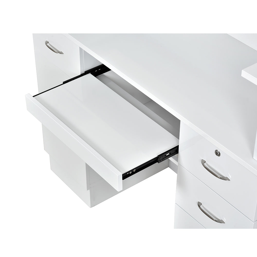 Langara LED Modern Reception Desk - Image 5