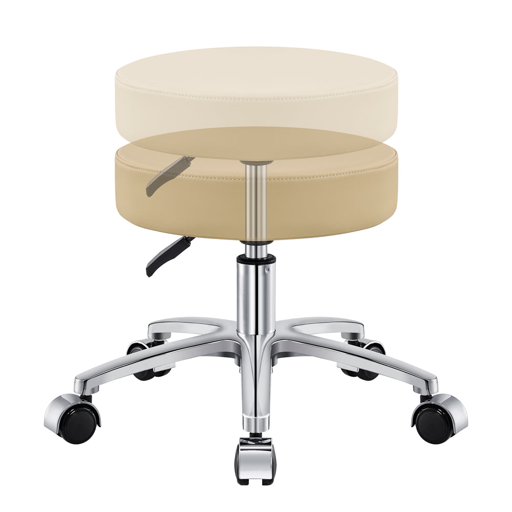Lunar Low Stool with Wheels - Image 18