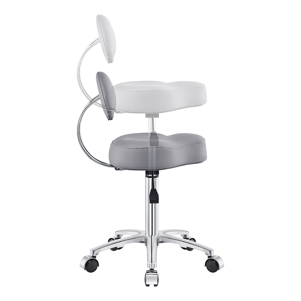 Medusa Stool Chair with Backrest - Image 12
