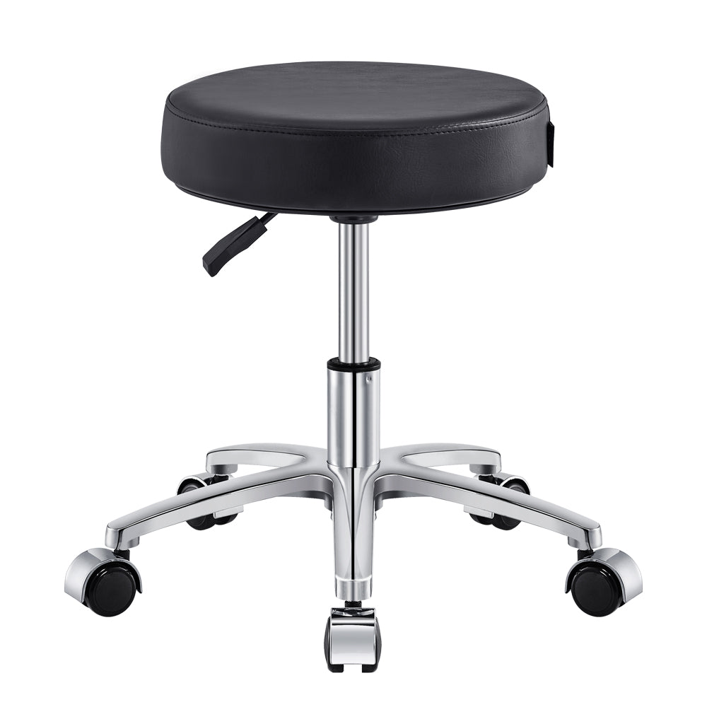 Lunar Low Stool with Wheels - Image 2