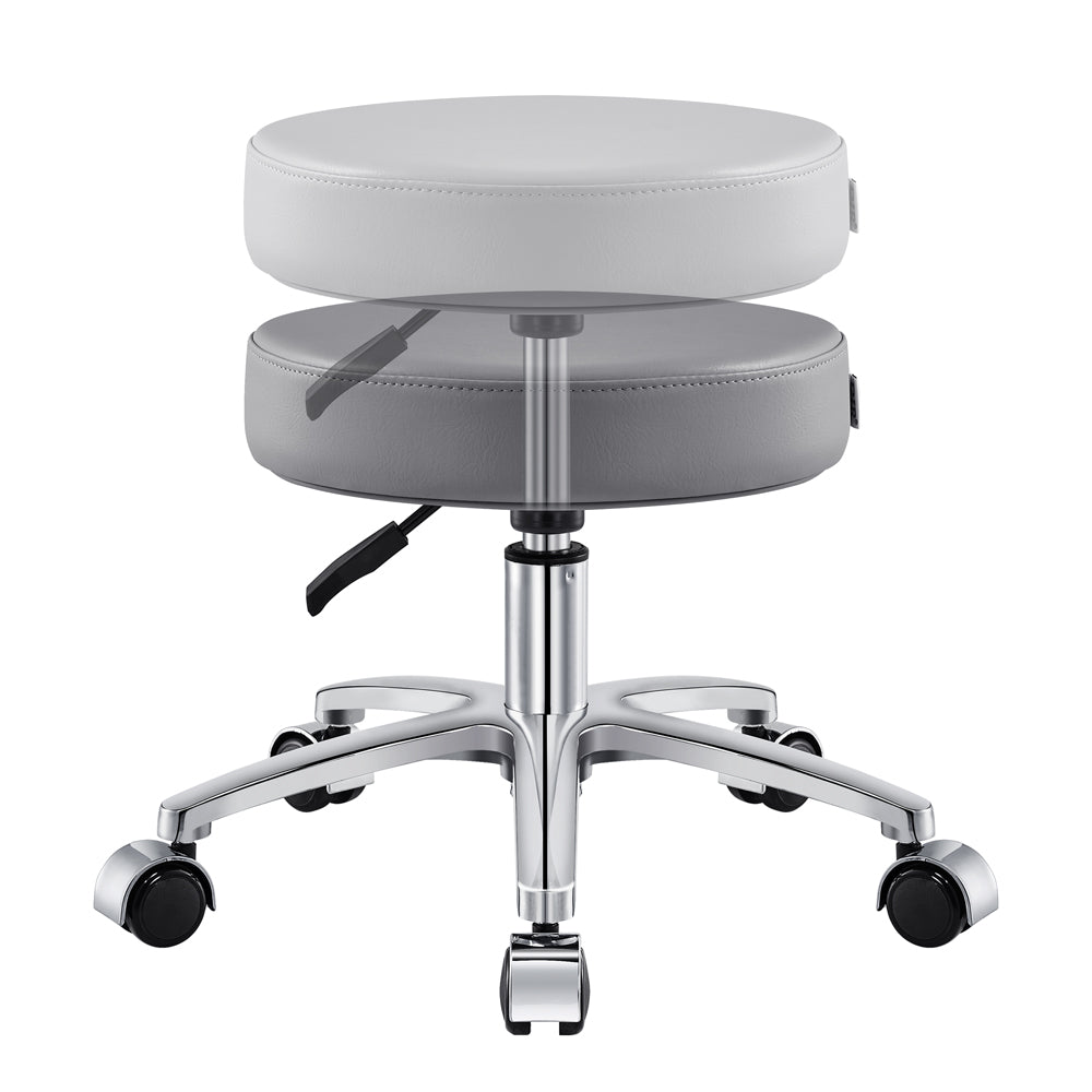 Lunar Low Stool with Wheels - Image 8
