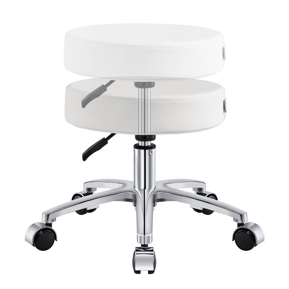 Lunar Low Stool with Wheels - Image 13