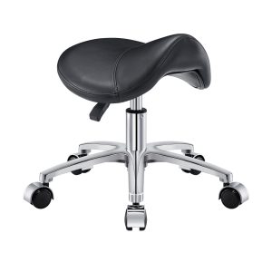 Nero Low Saddle Stool