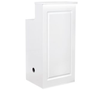 Valencia Prime - LED Antique Small Reception Desk