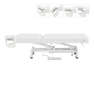 WellRelax 2-Motors Therapy Treatment Table with Tilting Cradle Pillow